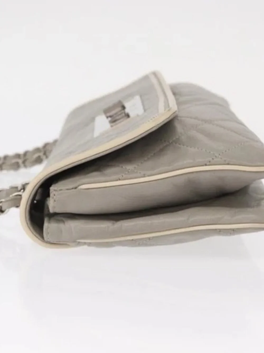 CHANEL brand	chanel color	gray